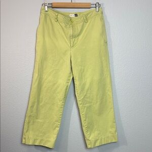 Y2K GAP Retro‎ Cut Women's Green Pants